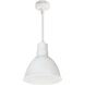 RLM White Recessed Stem Mounted LED Shade in 3500K, 1200, 36 in.