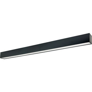 L-Line 3.13 inch Black LED Indirect/Direct Linear Ceiling Light, Selectable CCT