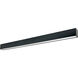 L-Line 3.25 inch Black Linear Pendant Ceiling Light, Selectable CCT