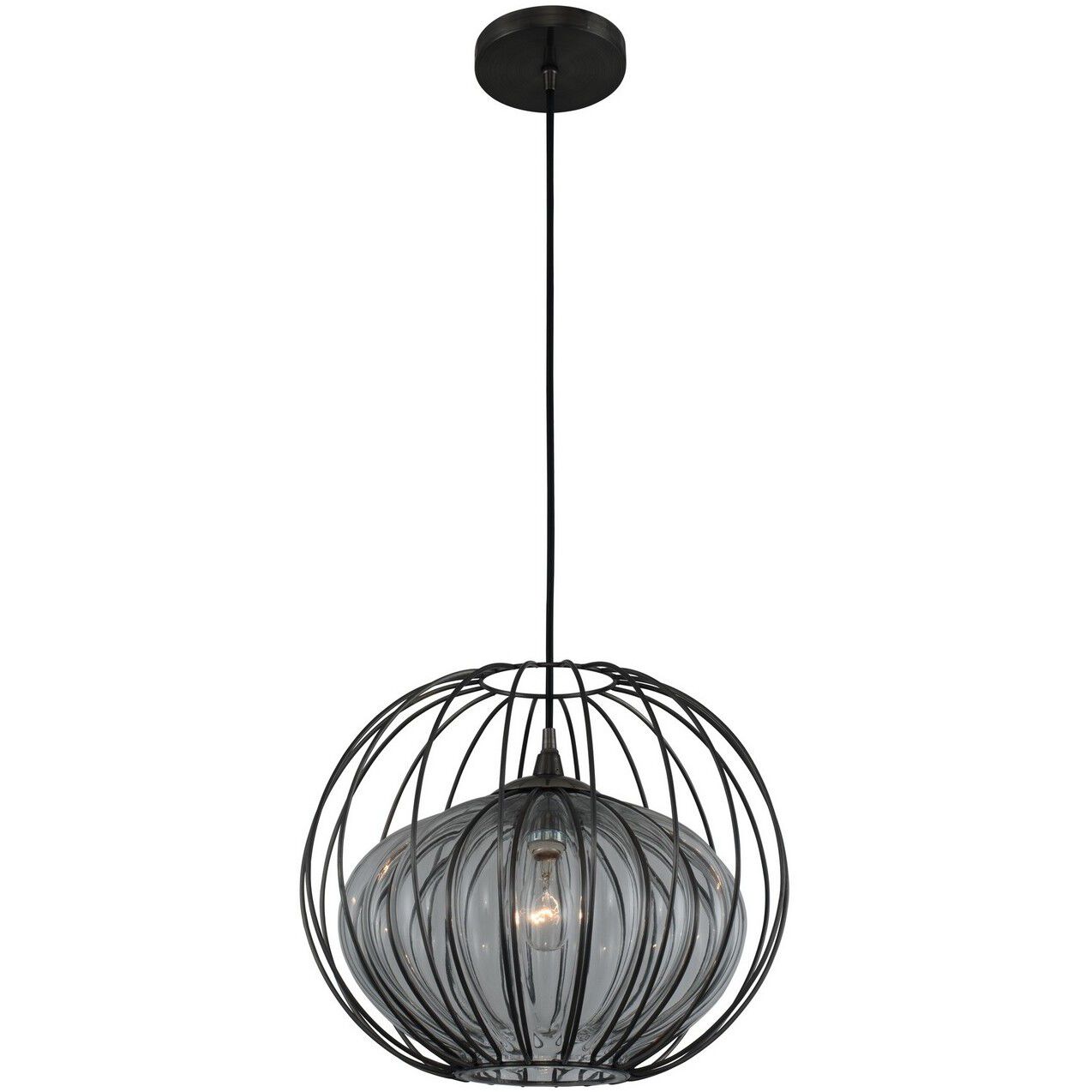 Emilia 1 Light 15 inch Chemical Stainless Steel Pendant Foyer Ceiling Light