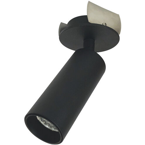 iPOINT Black with Black Recessed Light in 4000K, Round Cylinder