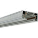 Signature 1 Light 120V Natural Metal One-Circuit Track Ceiling Light, 2 Foot