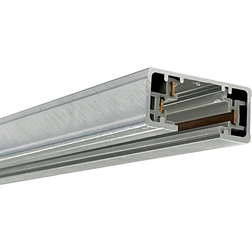 Signature 1 Light 120V Natural Metal One-Circuit Track Ceiling Light, 2 Foot