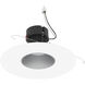 Pearl Haze Reflector / Bright White Flange LED Round Retrofit Reflector in Comfort Dim (3000K-2000K), Haze / Bright White, 5"/6" Retrofit