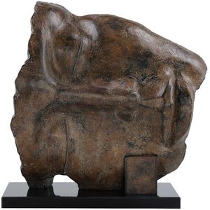 Tribal Mask 21.5 X 18.5 inch Sculpture