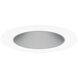 Pearl Haze Reflector / Bright White Flange LED Round Retrofit Reflector in 2700K, Haze / Bright White, 4" Retrofit