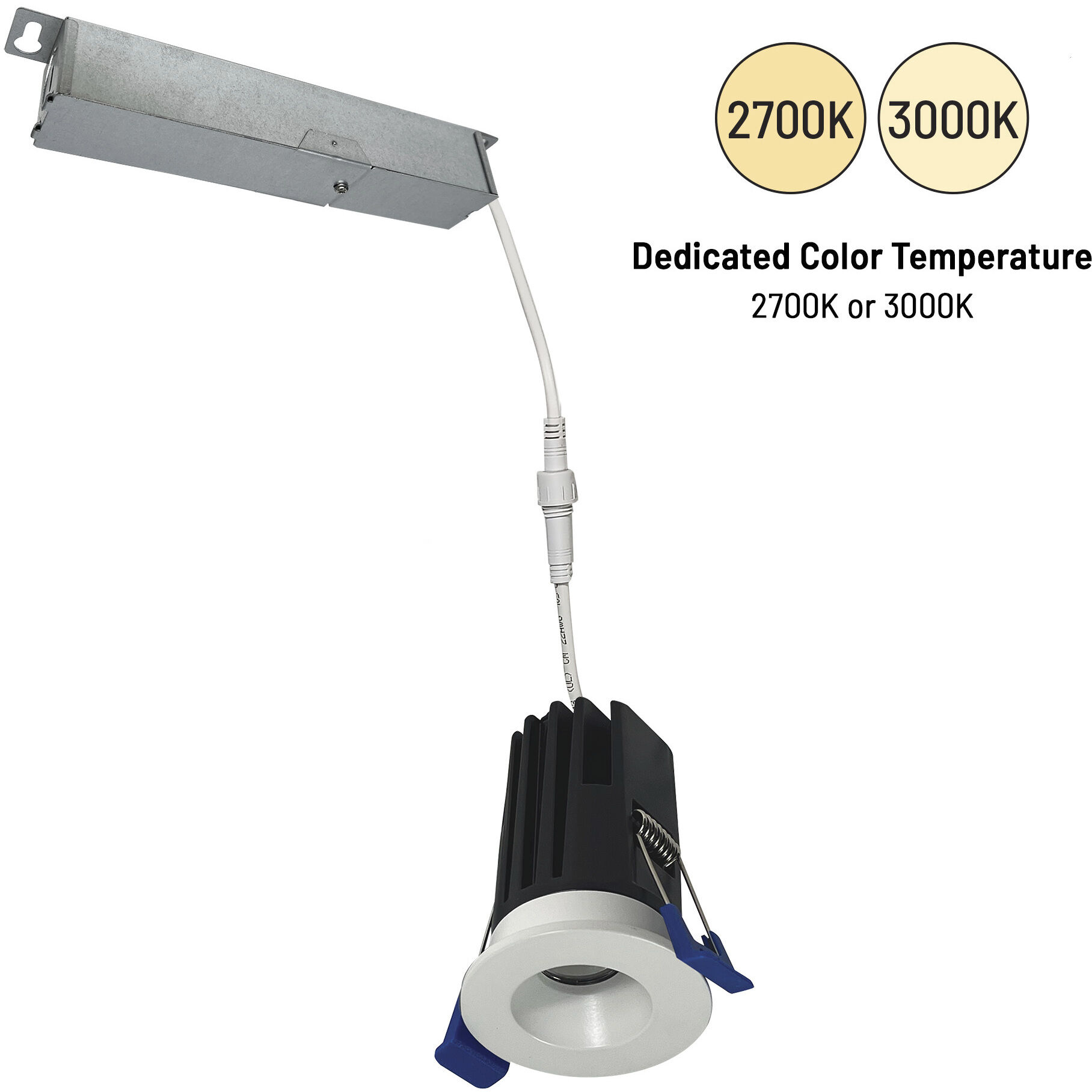 M1 Matte Powder White Recessed