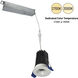 M1 Matte Powder White Recessed