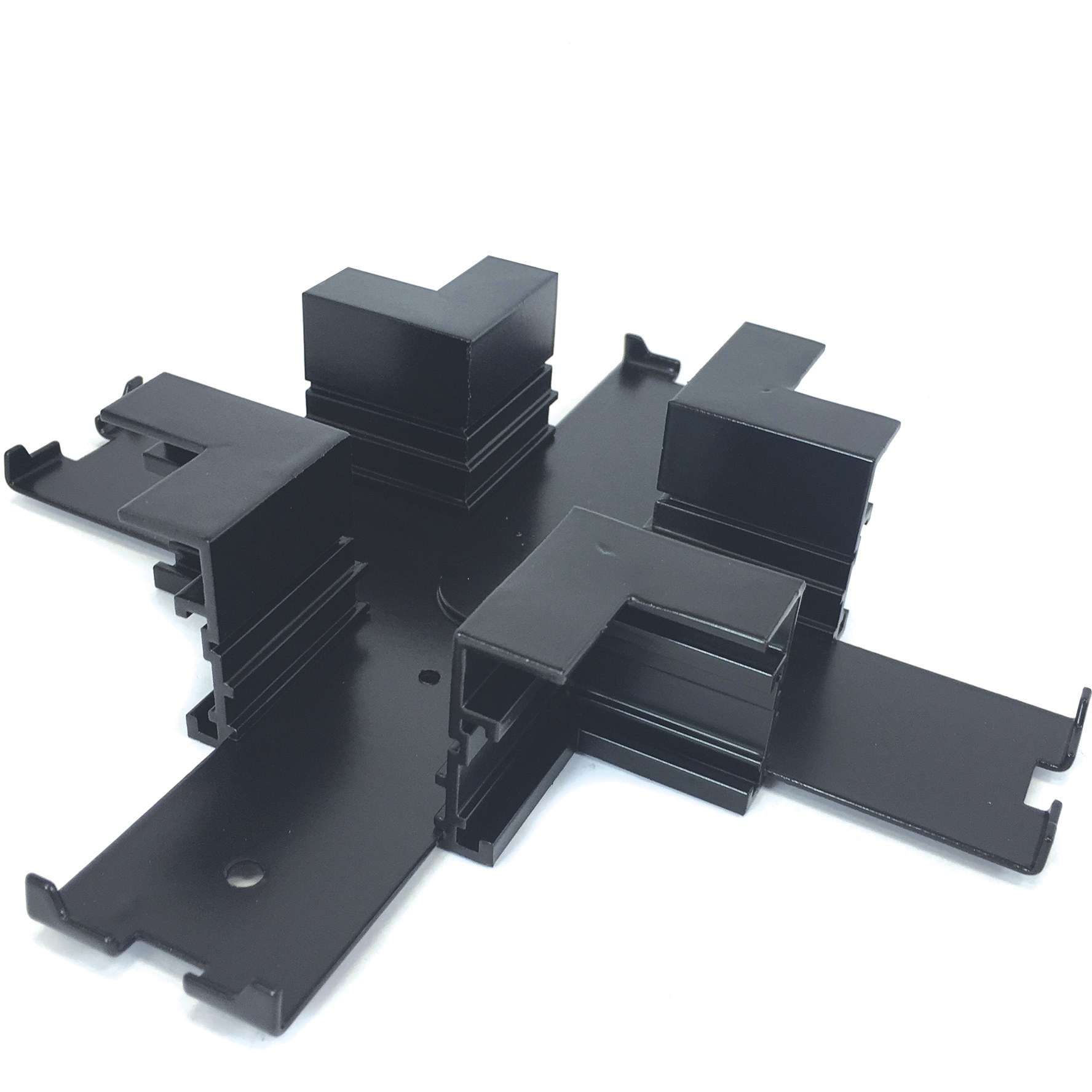 Aaliyah 1 Light Black Track Ceiling Light