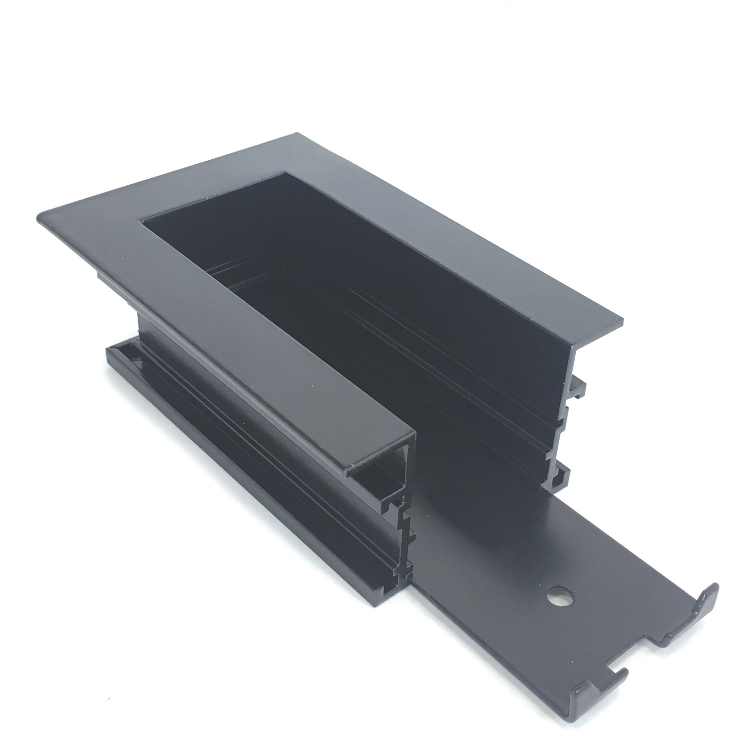 Aaliyah 1 Light Black Track Ceiling Light