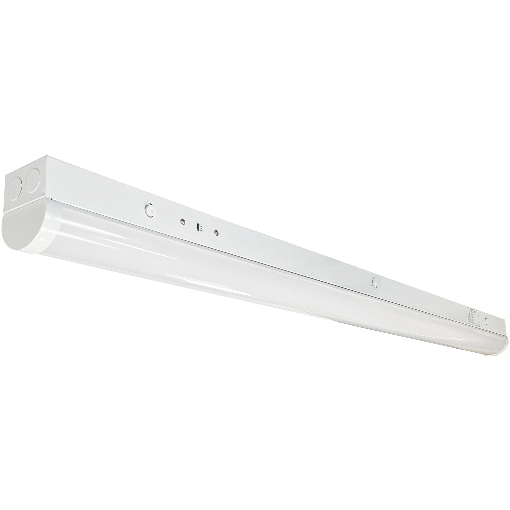 Industrial LED Tunable White Strip Light Ceiling Light in No Emergency Test Switch, No Integral Motion Sensor, Selectable CCT