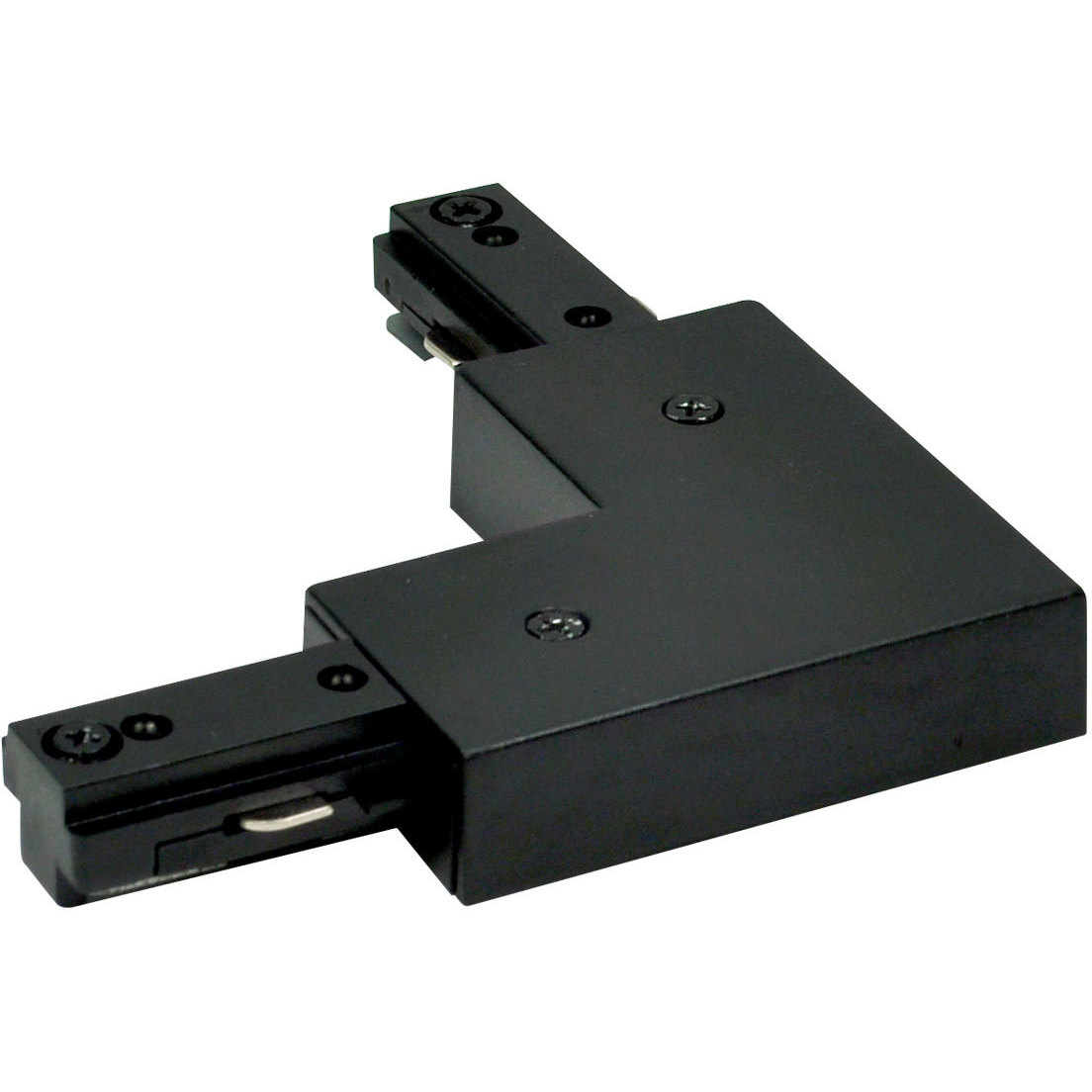 2-circuit 1 Light Black L Connector Ceiling Light