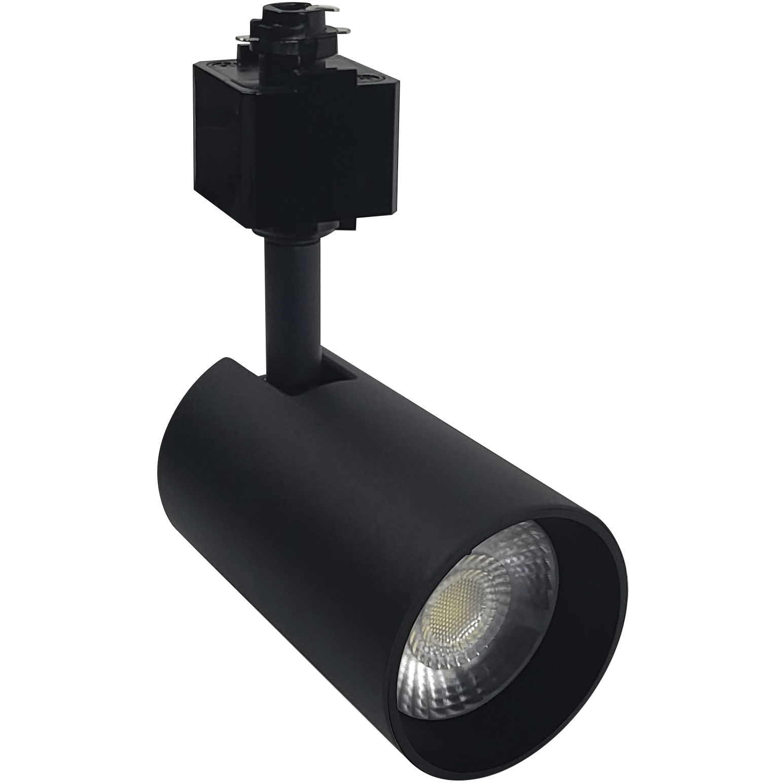 MAX Mini Black Narrow Flood LED Track Head Ceiling Light in 3000K, H-Style
