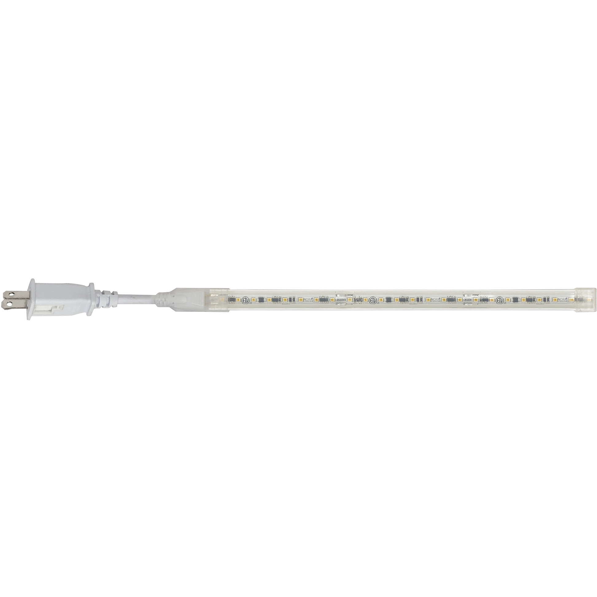 Custom Cut White 4000K 72 inch LED Tape Light in 6 ft., Cord and Plug