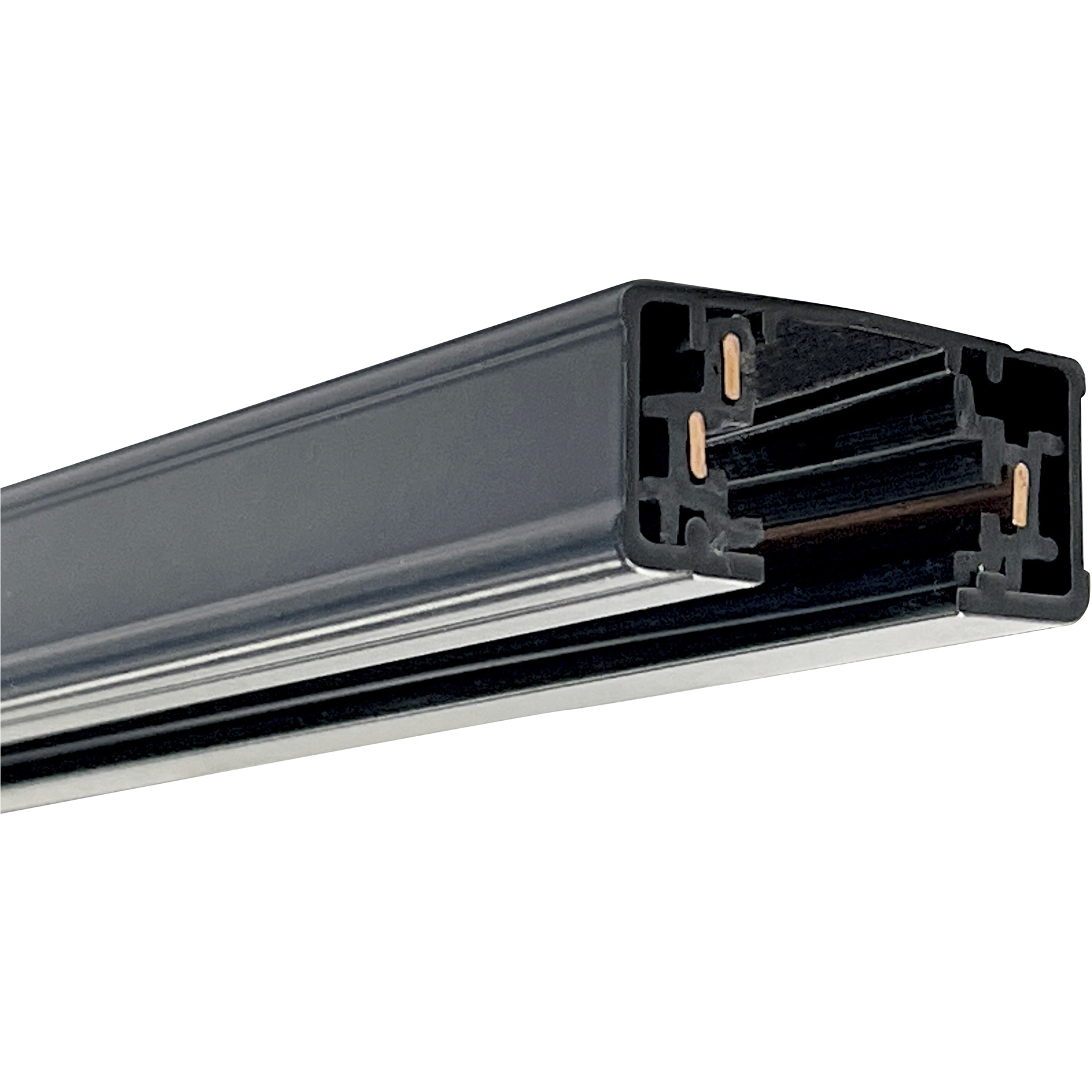 Aaliyah 1 Light 120V Black Track Ceiling Light, 6 Foot