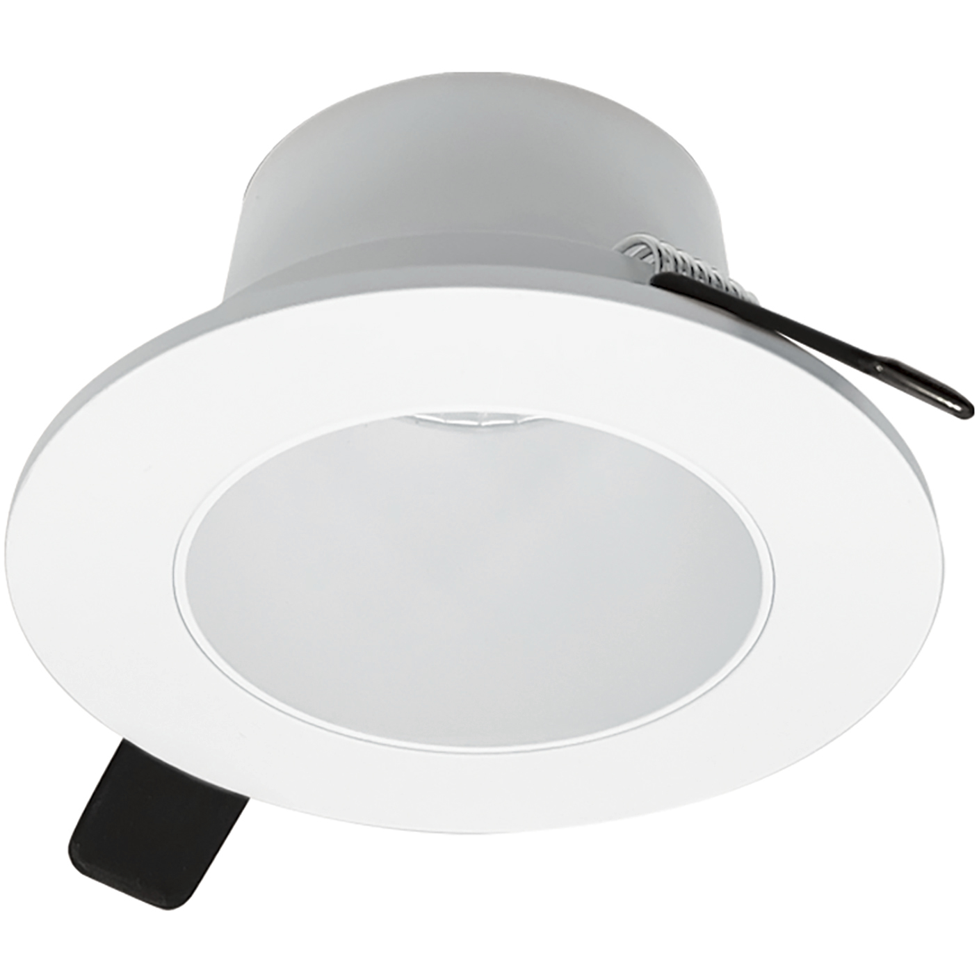 Iolite Can-Less Matte Powder White Recessed Trim