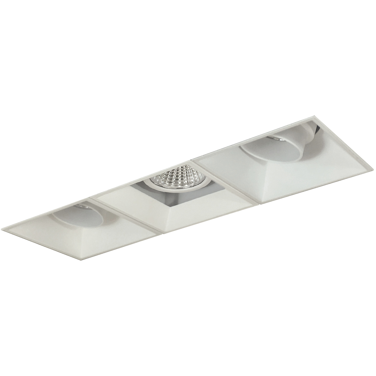 LE81 Matte Powder White Recessed