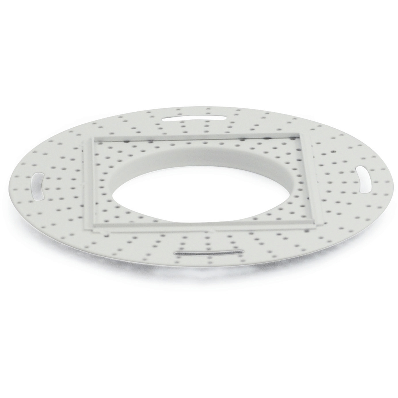 Iolite Unfinished Mud Ring, Square Flush Mount