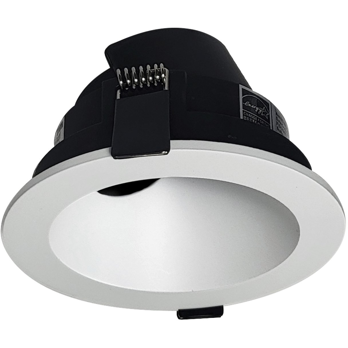 Iolite Matte Powder White Recessed Adjustable Slot Trim