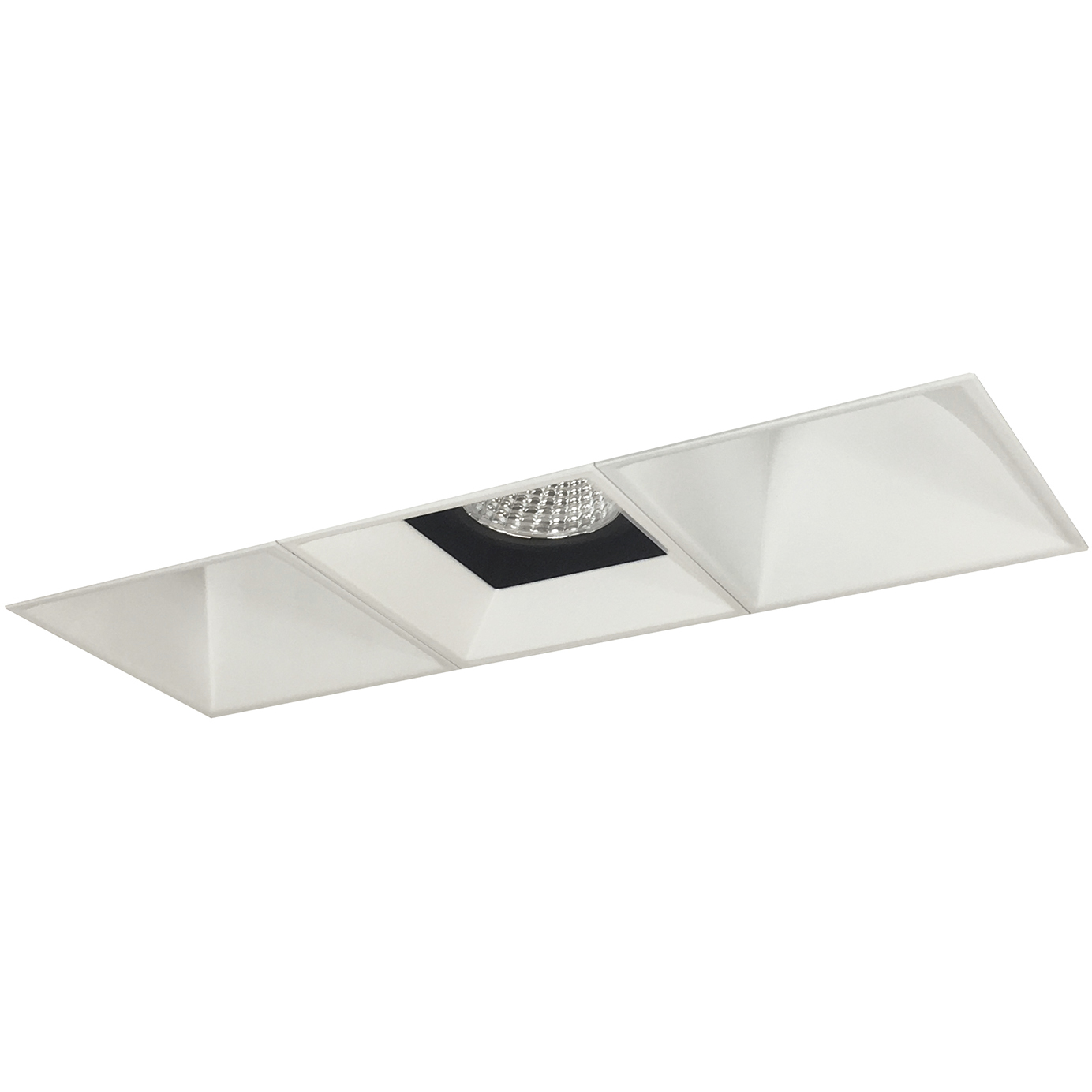 LE81 Black and Matte Powder White Recessed