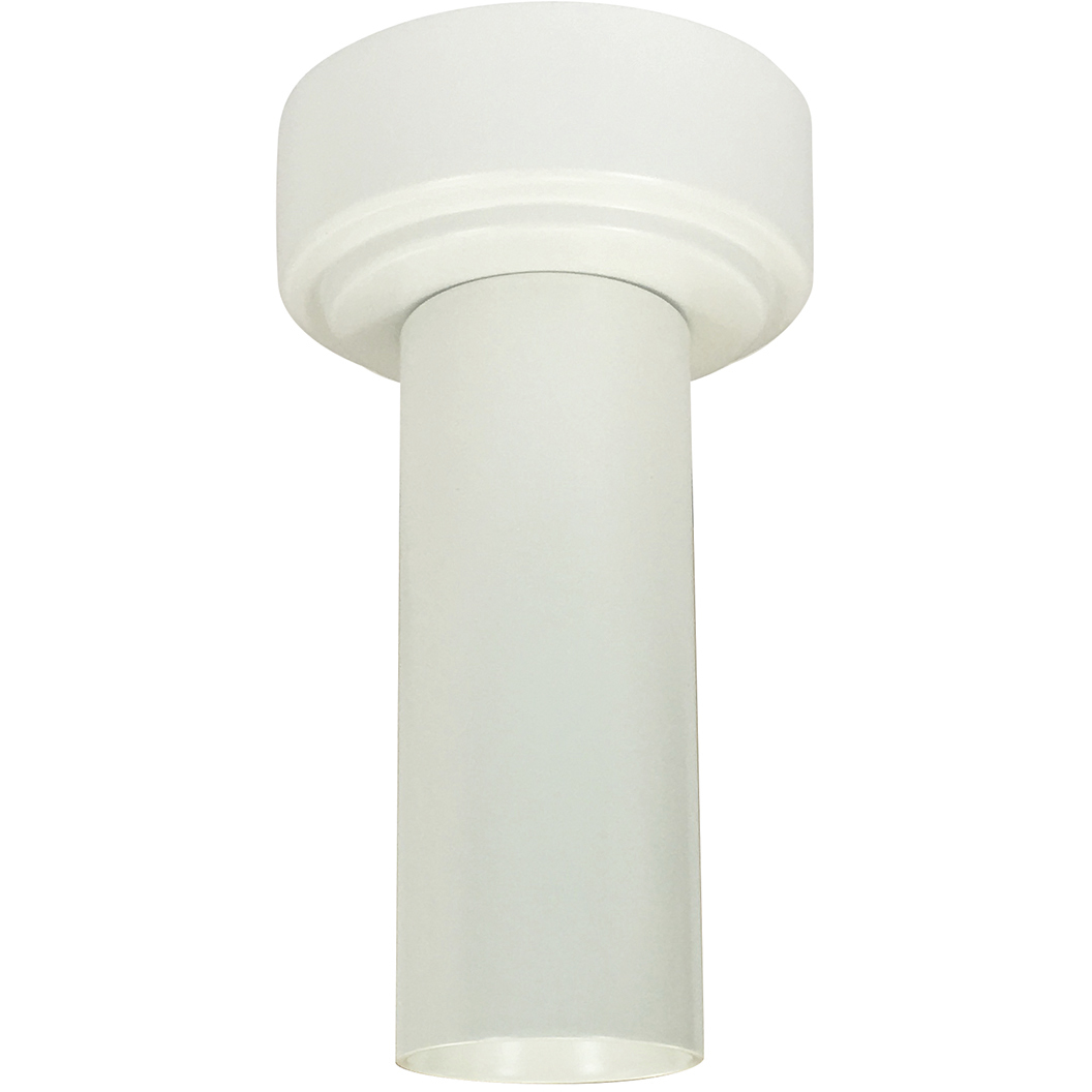 iLENE White Stem Mount Mini Cylinder Ceiling Light