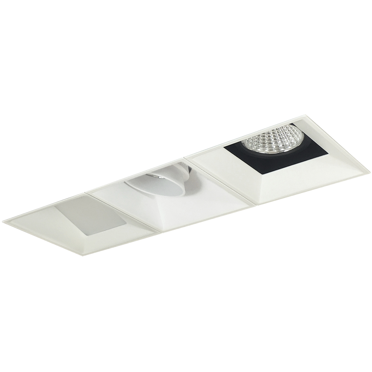 LE81 Black and Matte Powder White Recessed