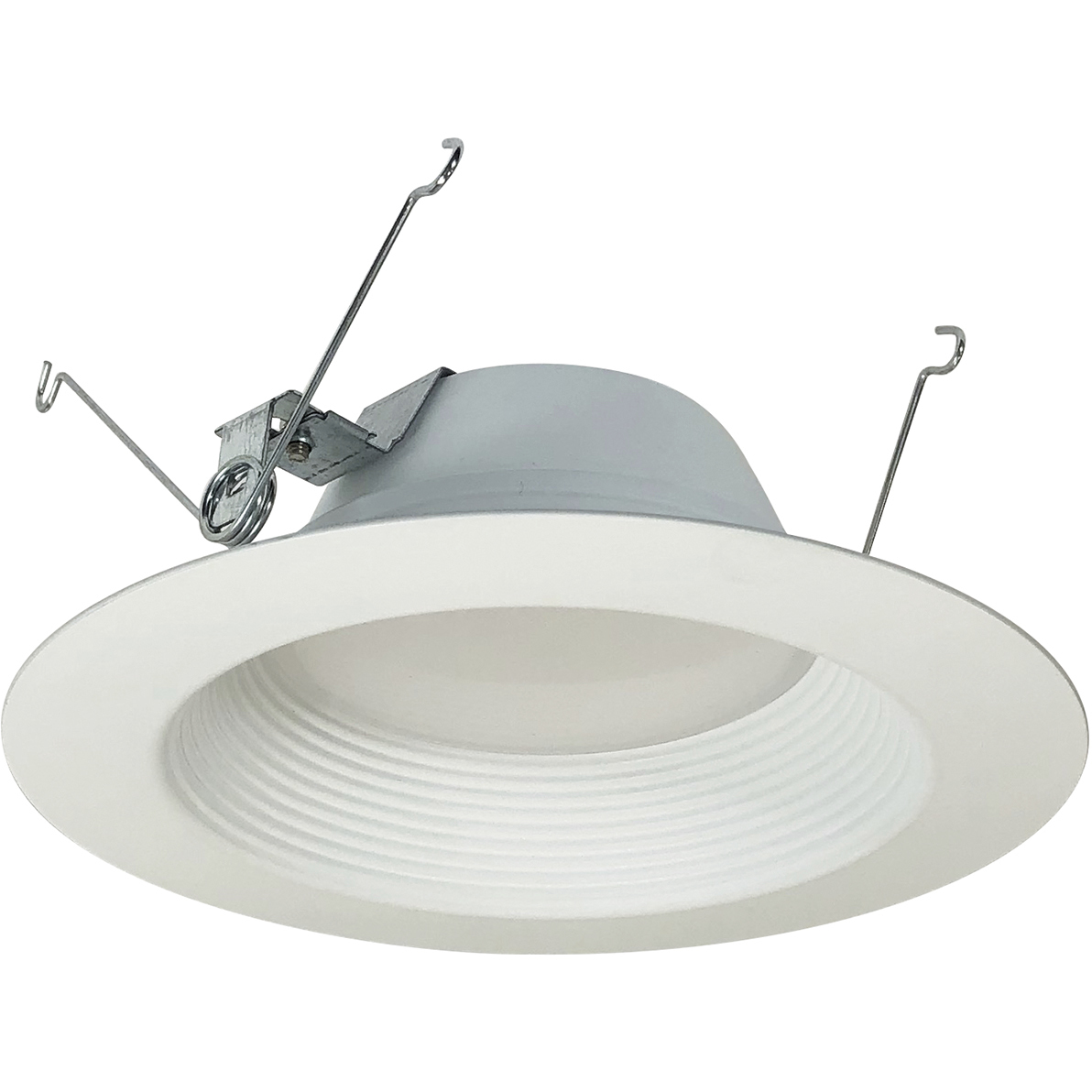 Onyx White Recessed Retrofit Baffle in 2700K